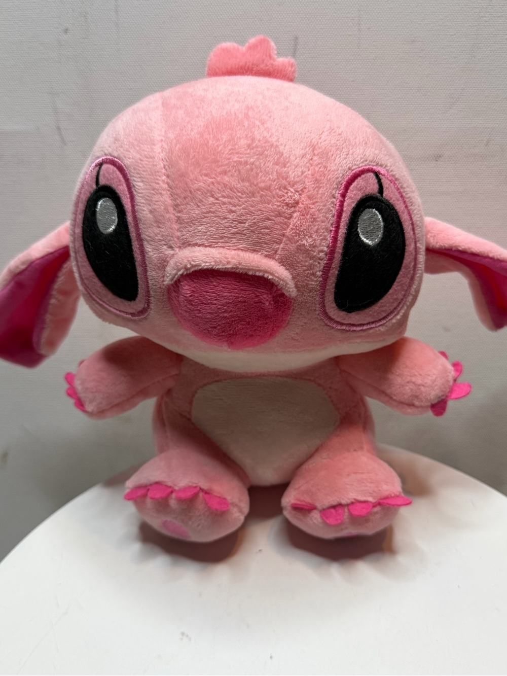 Pink Plush Character Stuffed Toy - Cute Pink Plushie